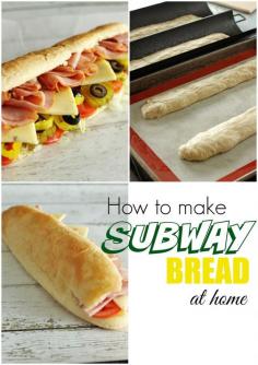 
                    
                        Soft, chewy, Subway bread.. at home!
                    
                