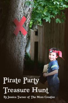 Pirate Birthday Party Treasure Hunt — The Mom Creative