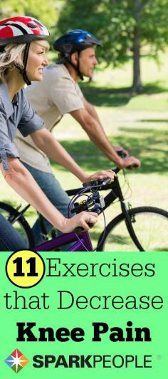 
                    
                        11 Exercises That Help Decrease Knee Pain via @SparkPeople
                    
                