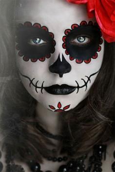 Dia de los Muertos. my halloween costume for sure!