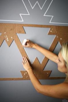 
                    
                        Easy and cheap! Make a statement wall with paint pens (click through for tutorial)
                    
                