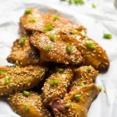 
                    
                        Garlic Honey Teriyaki Chicken Wings
                    
                