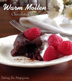 Warm Molten Chocolate Cakes