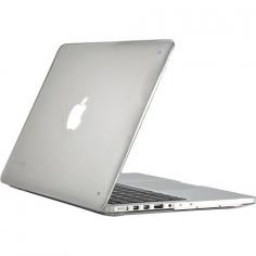 
                    
                        Speck - SeeThru Satin Case for 13" Apple® MacBook® Pro with Retina - Clear - Larger Front
                    
                