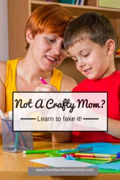 
                    
                        How to fake being crafty! Not crafty? Then this is for you!
                    
                