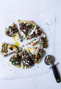 
                    
                        Sweet Potato Flatbread Breakfast Pizza
                    
                