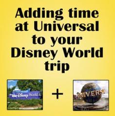 Adding time at Universal to a Disney World trip   PREP026 from @Shannon Bellanca, WDW Prep School