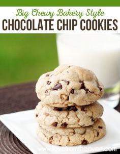 
                    
                        Bakery style chocolate chip cookies at home
                    
                