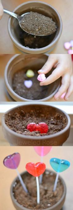 
                    
                        Magically grow heart pops and WOW the kids - such a cute activity for Valentine's Day!
                    
                
