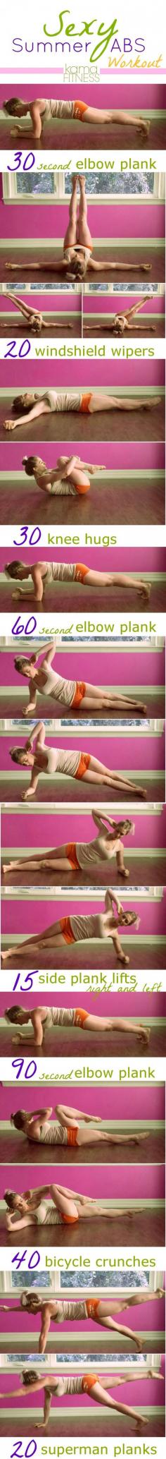
                    
                        Summer will be here before you know it - get ready with these great exercises!
                    
                