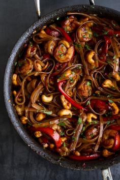 
                    
                        Chilli Cashew Shrimp Noodles
                    
                