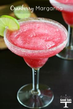 
                    
                        Frozen Cranberry Margaritas- easy and delicious!
                    
                