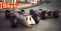 
                    
                        Honda`s first Formula One race car won in 1965 by Henrik Lein
                    
                