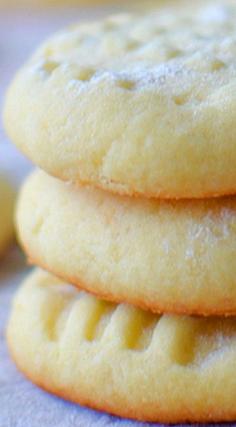 
                    
                        Lemon Butter Cookies Recipe ~ So moist, fluffy and tart with just the right amount of sweet!
                    
                