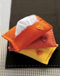 
                    
                        See the "Hankie Holder" in our Kids' Winter Crafts gallery... MG a good sewing project
                    
                