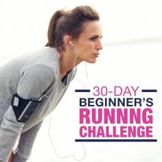 Take the 30-Day Beginner's Running Challenge. You so can do it!! #beginnersrunningchallenge