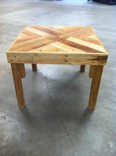 
                    
                        DIY Chic Pallet Coffee Table with Triangle Tessellation | #101Pallets
                    
                