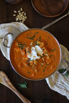 Crock Pot Chicken Tikka Masala - an easy, comforting, and delicious slow cooker meal