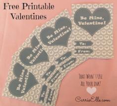 
                    
                        Free Printable Valentines (That Won’t Use All Your Ink)
                    
                