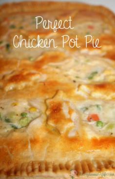 The PERFECT #Chicken Pot Pie recipe