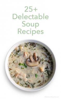 
                    
                        In the list of soup recipes below you'll find a variety with recipes that will please even those who don't think they like soup.
                    
                
