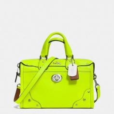 
                    
                        The C.o.a.c.h. Rhyder 24 Satchel In Pebble Leather from Coach
                    
                