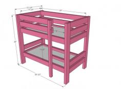 
                    
                        Ana White | Build a Doll Bunk Beds for American Girl Doll and 18" Doll | Free and Easy DIY Project and Furniture Plans
                    
                