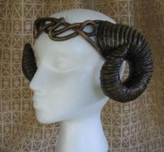 
                    
                        rams horns headdress by Organic Armor
                    
                