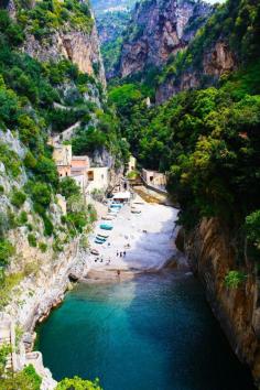 
                    
                        Hidden Beach, Furore, Italy
                    
                