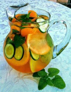 
                    
                        citrus cucumber fat melting water.
                    
                