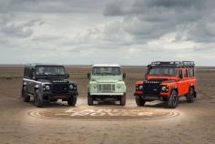 
                    
                        Land Rover to send off Defender with three limited-edition models
                    
                