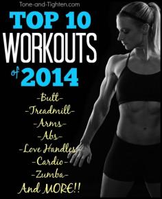 
                    
                        Top 10 Workouts of 2014 on Tone-and-Tighten.com - a website with FREE at home workouts!
                    
                