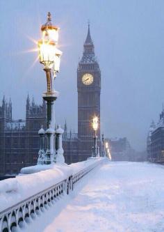 
                    
                        A snowy London
                    
                