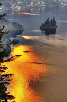 
                    
                        Phantom Ship Island - Crater Lake National Park, Oregon
                    
                