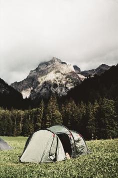 camping in the great outdoors