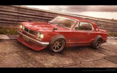 
                    
                        Red Baron – Nissan Skyline -72 by Kimmo Kaunela
                    
                