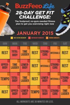 
                    
                        Here’s your calendar: | Take BuzzFeed's Get Fit Challenge, Then Take Over The World
                    
                