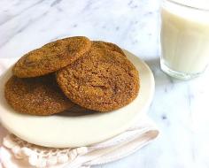 
                    
                        Whole Grain Ginger Molasses Cookies
                    
                