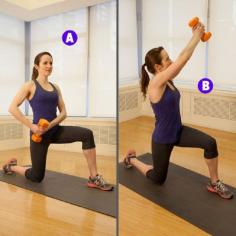 
                    
                        Half-kneeling diagonal chops - 15 ABS Exercises to Shrink Your Holiday Muffin Top | GleamItUp
                    
                
