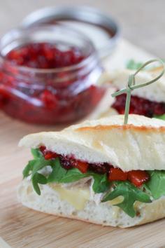 
                    
                        Roasted Turkey and Cranberry Baguette
                    
                