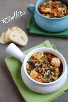 
                    
                        Ribollita - the perfect way to use up stale bread! Easily make it gluten-free or vegan!
                    
                