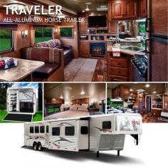 Traveler - All-Aluminum Horse Trailer, dream trailer!