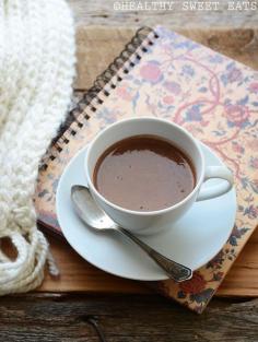 
                    
                        Protein-Packed Thick and Creamy Hot Chocolate Recipe - it's rich like Parisian hot chocolate, but with an added boost of protein from natural ingredients.
                    
                