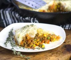 
                    
                        Healthy Spicy Shepherds Pie.  Gluten Free and Dairy Free.
                    
                