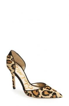 Must have for fall: Animal print pumps Sam Edelman