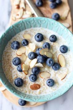 
                    
                        Blueberry Breakfast Quinoa
                    
                