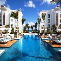 
                    
                        Endless pool at the Gansevoort Hotel in Turks and Caicos Islands
                    
                