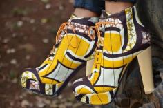 
                    
                        African Prints in Fashion: Queen of the Village: Heels by Buqisi-Ruux
                    
                