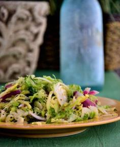 
                    
                        Detox With This Yummy Shaved Brussels Sprout Salad
                    
                