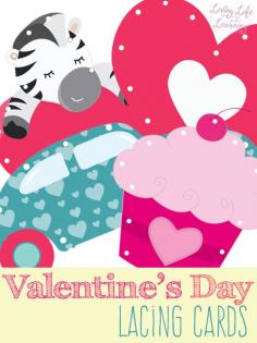 
                    
                        Practice fine motor skills with Valentine's day lacing cards
                    
                